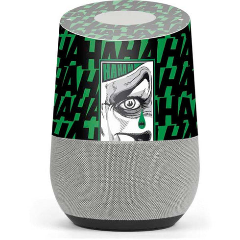 DC Comics The Joker Teardrop Card Google Home Skin